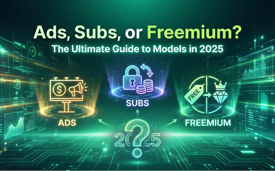 Ads, Subs, or Freemium? The Ultimate Guide to Models in 2025