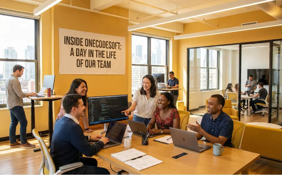 Inside Onecodesoft: A Day in the Life, of Our Team